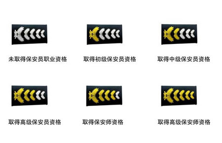 2011式新款保安服肩章样式