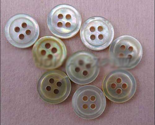 高档衬衫纽扣之贝壳纽扣