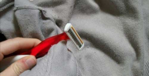 定做工服衣服起毛球的处理方法