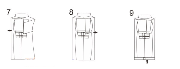 长短袖衬衫折叠方法图解3