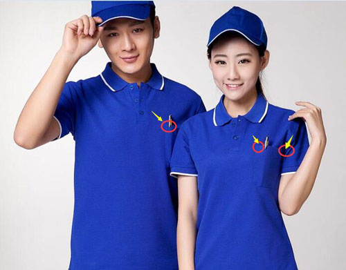 T恤衫上的贴口袋