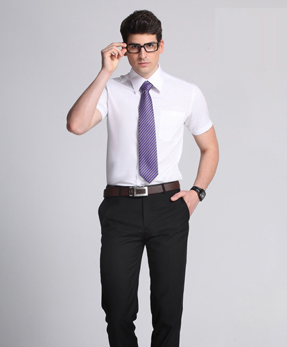 短袖衬衫定制款式