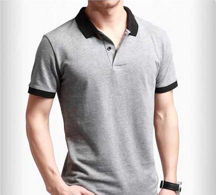 T恤衫定做款式模特效果图