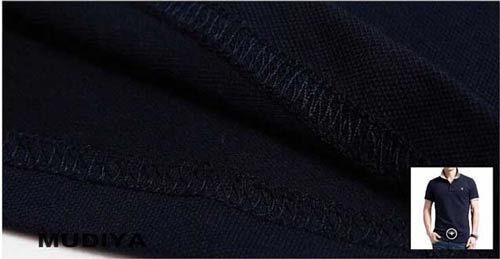 T恤衫定做下摆车线细节图