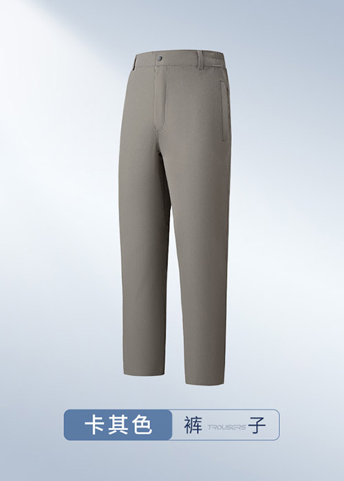 卡其色防静电服裤子