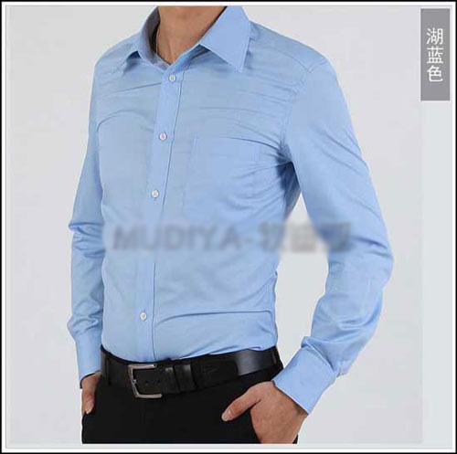 深圳衬衫订做模特版型展示图