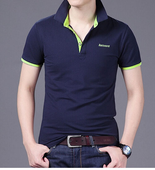 精棉莱卡高档POLO衫定制