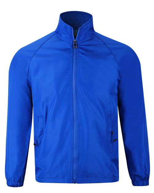 蓝色风衣定做款式图