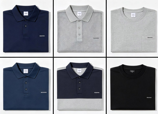 T恤和POLO衫工作服定制常用款式推荐