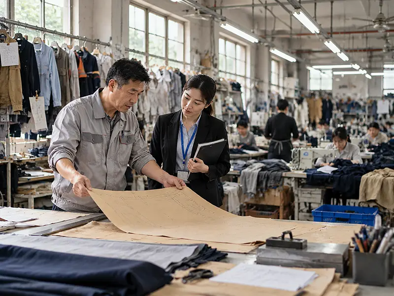 工作服定制厂家生产车间 工作服定制厂家生产车间